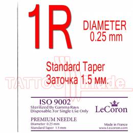    1R 0.25 Standard Taper   